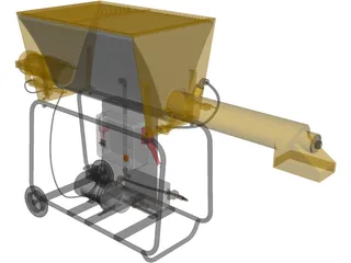 Turbomix Constructions Equipment 3D Model