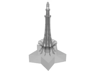 Minar-e-Pakistan 3D Model