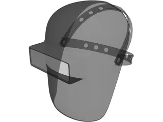 Welding Mask 3D Model