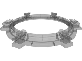 Fountain 3D Model