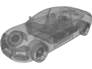 Audi A5 Sportback 3D Model