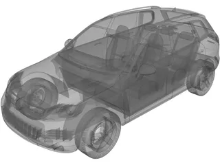 Volkswagen Touareg (2010) 3D Model