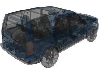 Land Rover Discovery 4 3D Model