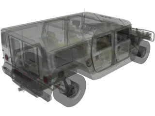 Hummer H1 Alpha 3D Model