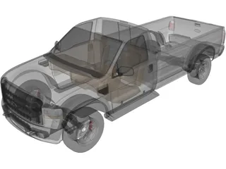 Ford F-250 3D Model