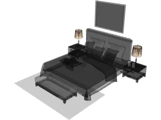 Bed 3D Model