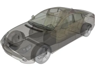 Mercedes-Benz CLS500 (2004) 3D Model