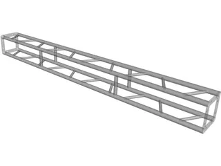 Truss V 3D Model