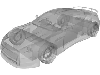 Aston Martin DB9 [Tuned] 3D Model