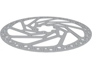 Brake Disc Hope 180mm MTB 3D Model