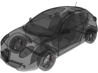 Alfa Romeo Mito 3D Model