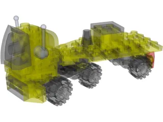 Lego Truck 3D Model