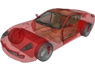 Ferrari 599 GTB Fiorano 3D Model