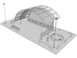 Building Compound 3D Model