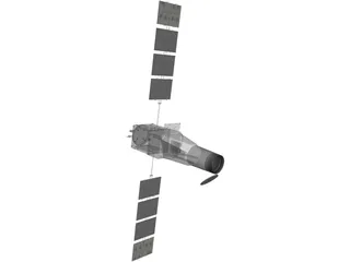 COROT Satellite 3D Model