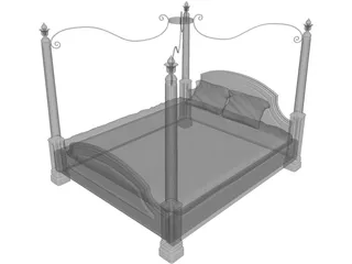 Bed 3D Model