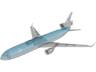 McDonnell Douglas MD-11 KLM 3D Model