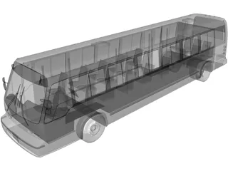 GMC RTS Bus 3D Model