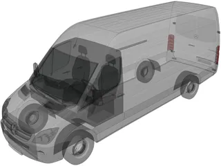 Mercedes-Benz Sprinter 311 CDI (2011) 3D Model