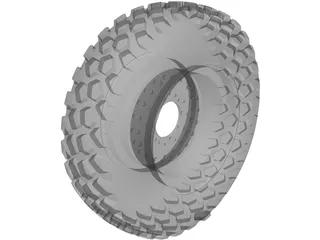 Tire 3D Model