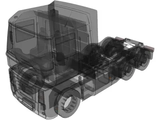 Renault Magnum 480 3D Model