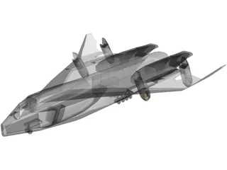 Avatar Space Shuttle 3D Model