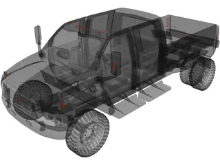 GMC Topkick 3D Model