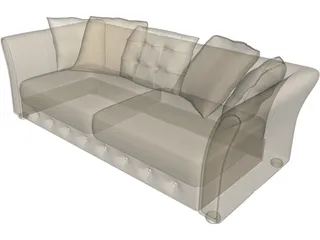 Sofa Small 3D Model