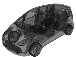 Mitsubishi Colt 3D Model