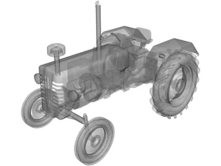 Mc Cormik D326 Tractor 3D Model