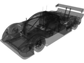 Ford Doran Racing JE4 3D Model