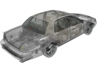 Mercury Marauder 3D Model