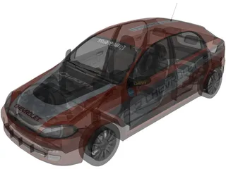 Chevrolet Lacetti (2010) 3D Model