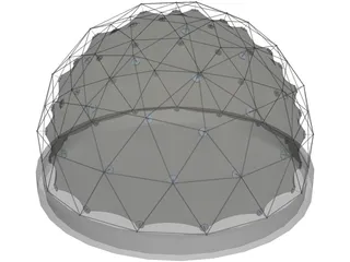 Geodatic Dome 3D Model