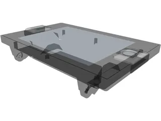 Cash Basis Pay Desk 3D Model