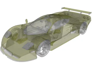 Mosler MT900S 3D Model