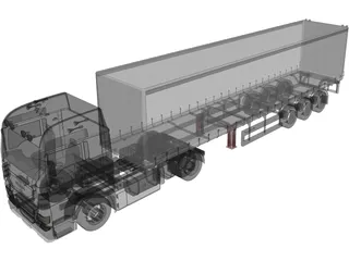 MAN TGX 3D Model