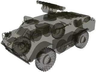 BRDM-3 3D Model