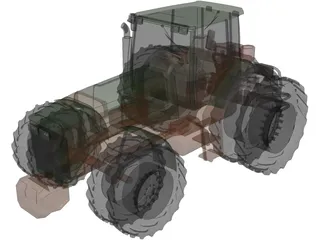 Tractor 3D Model