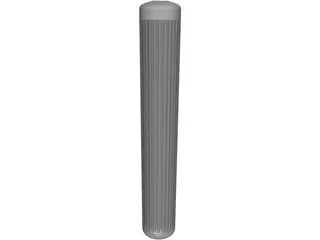 Exhaust Gas Heat Exchanger 3D Model