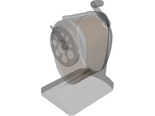 Pencil Sharpener 3D Model