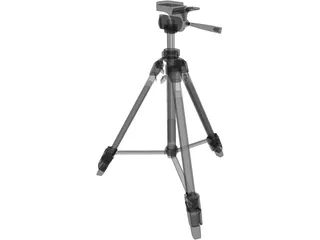 Tripod Light Camera 3D Model