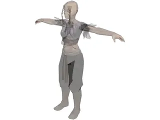 Zombie 3D Model