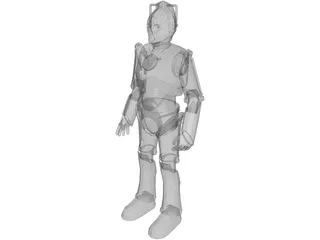 Action Figure 3D Model