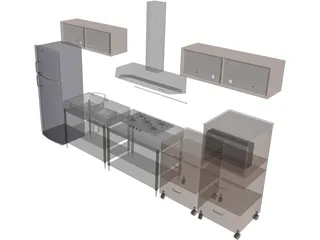 Kitchen 3D Model