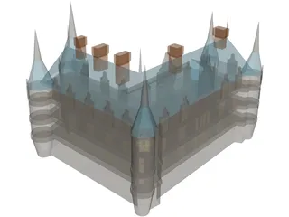 Castle 3D Model