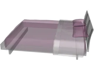 Bed 3D Model