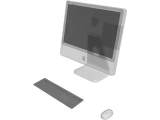 Apple iMac 3D Model