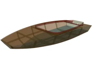 Boat Catamaran 3D Model