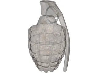 Grenade 3D Model